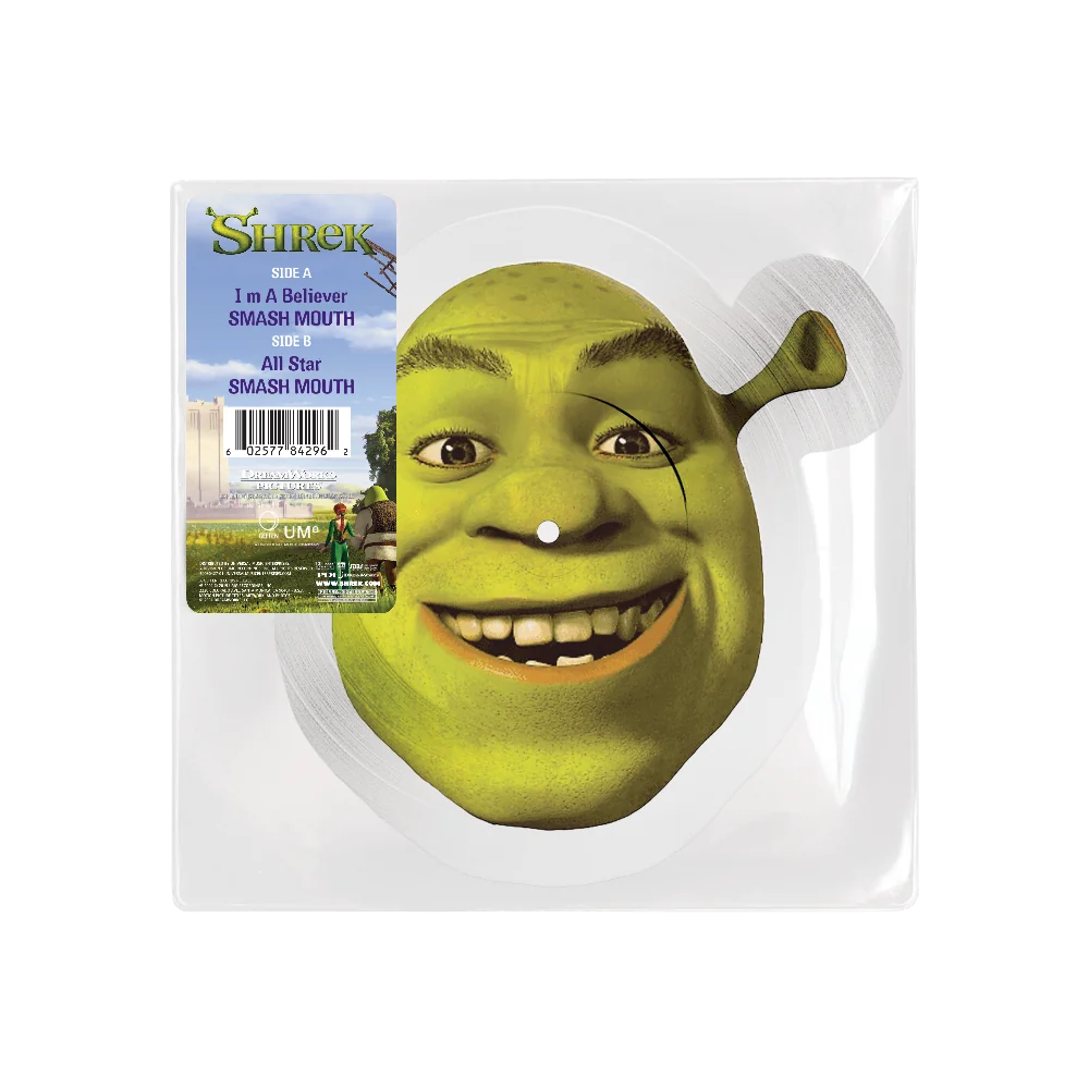 I'm A Believer / All Star Shrek Die Cut 7in Vinyl vinyl record by Smash Mouth